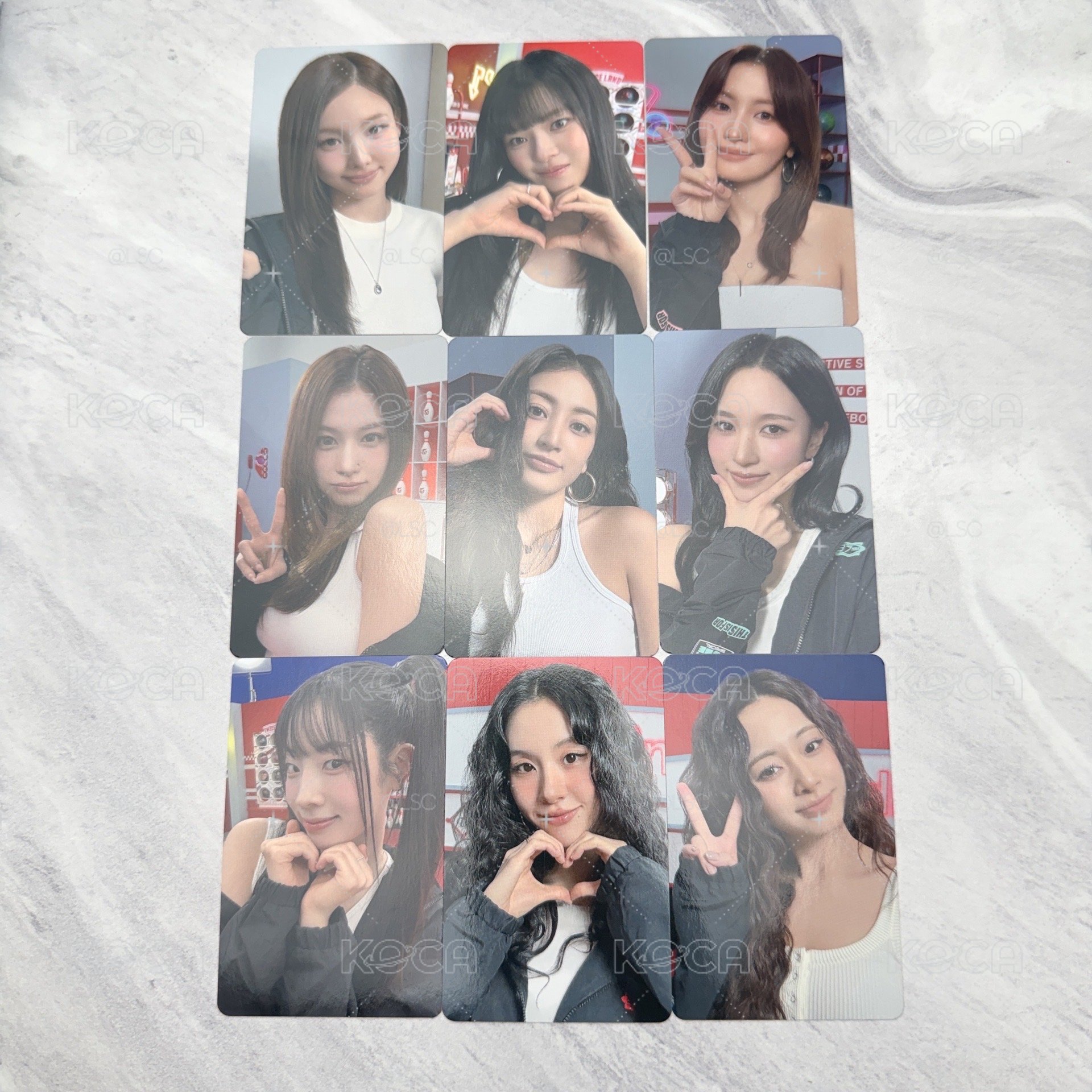 TWICE 新國立 升級禮 小卡