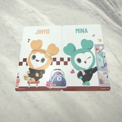 TWICE 新國立 升級禮 小卡