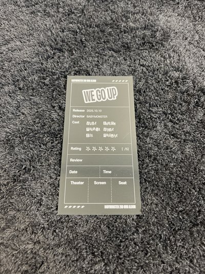 雅賢K4預購特典票根