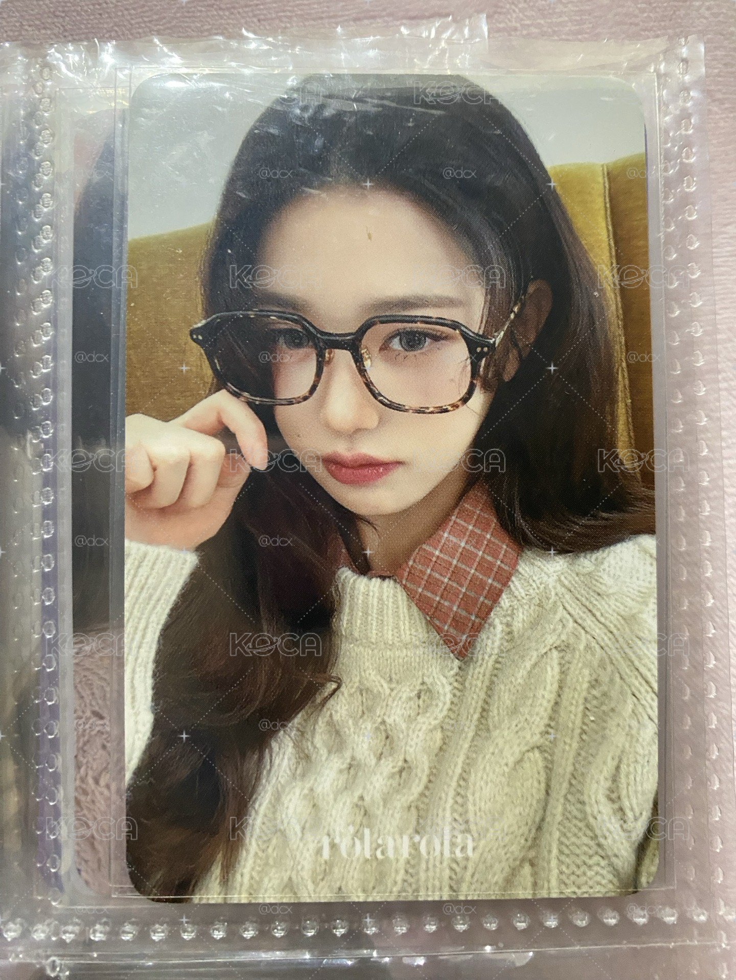 IVE 張員瑛 Wonyoung Rolarola 代言卡 3.0眼鏡員