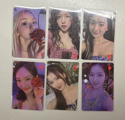 TWICE 迷10專卡 特典透卡