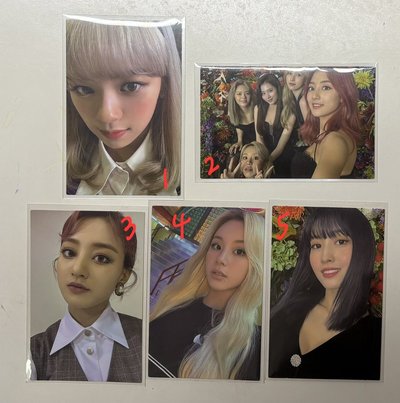 TWICE正二 專卡