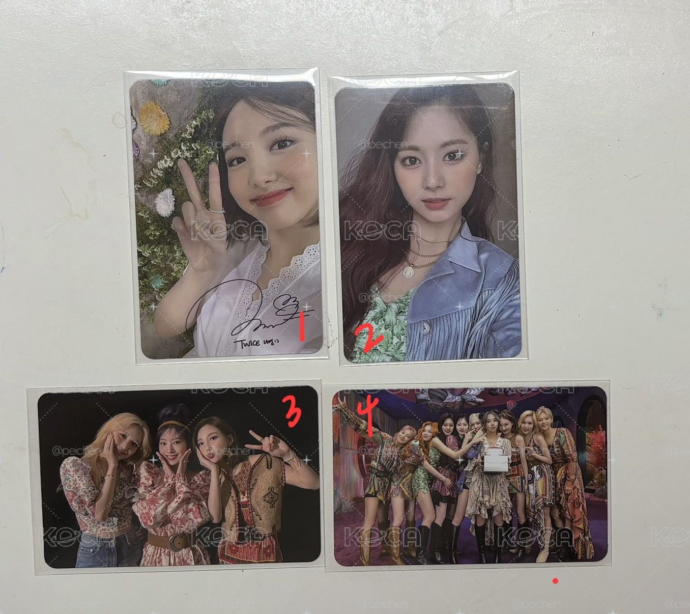 TWICE迷9專卡