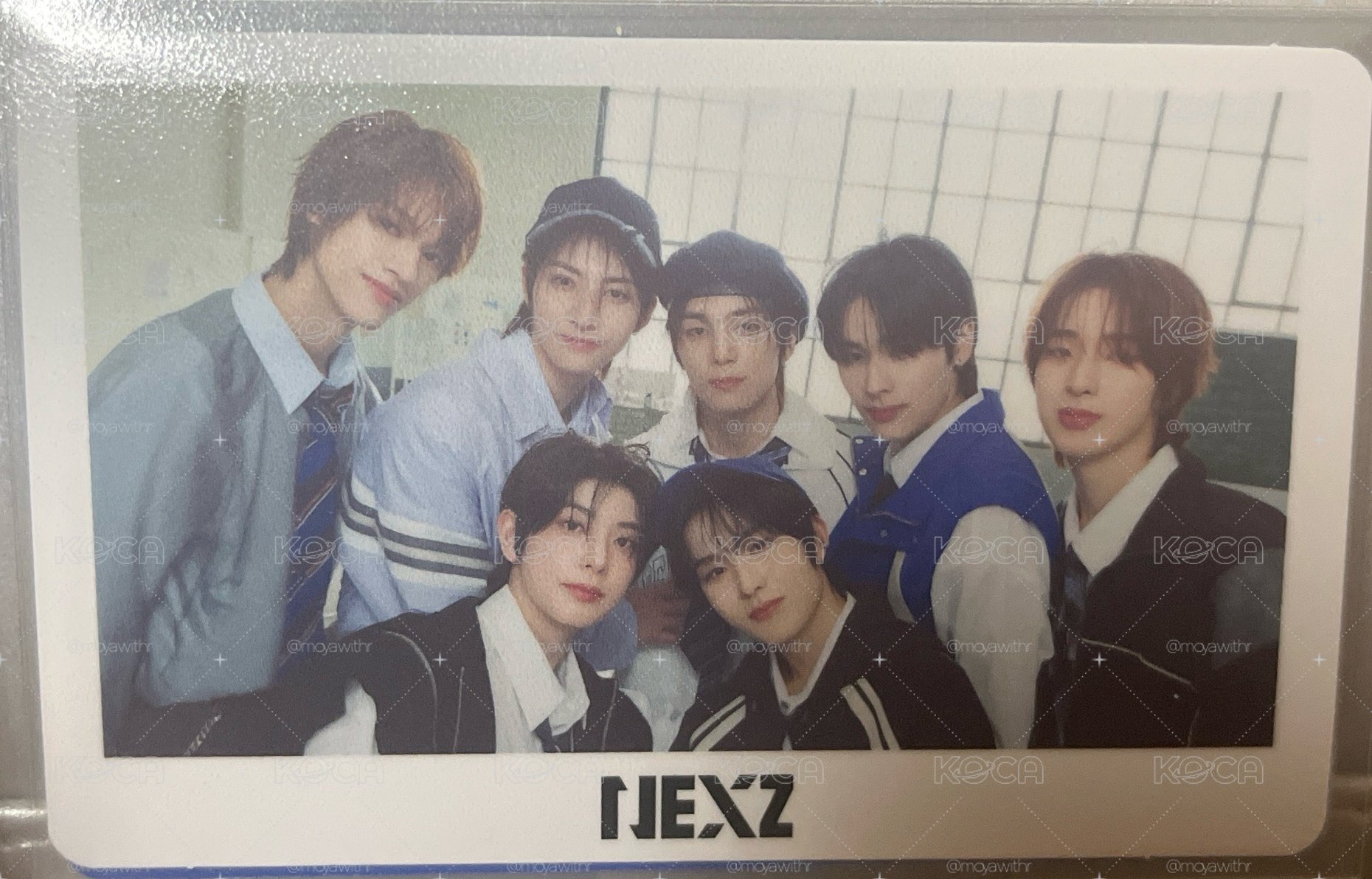 NEXZ 出道showcase 小卡組 周邊卡 團卡