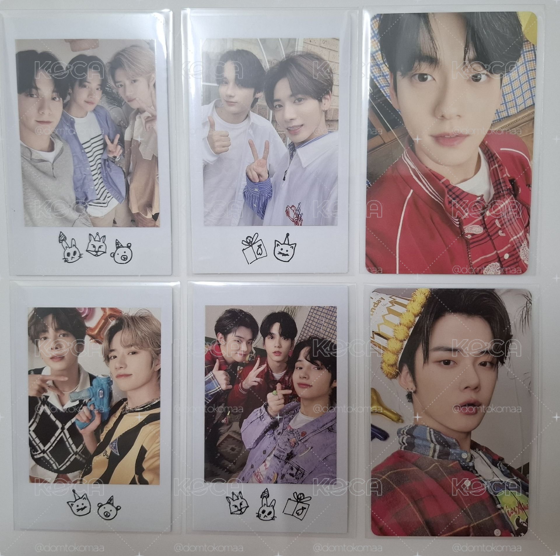 TXT 23deco kit 竣、彬卡+小分隊（整圖出）