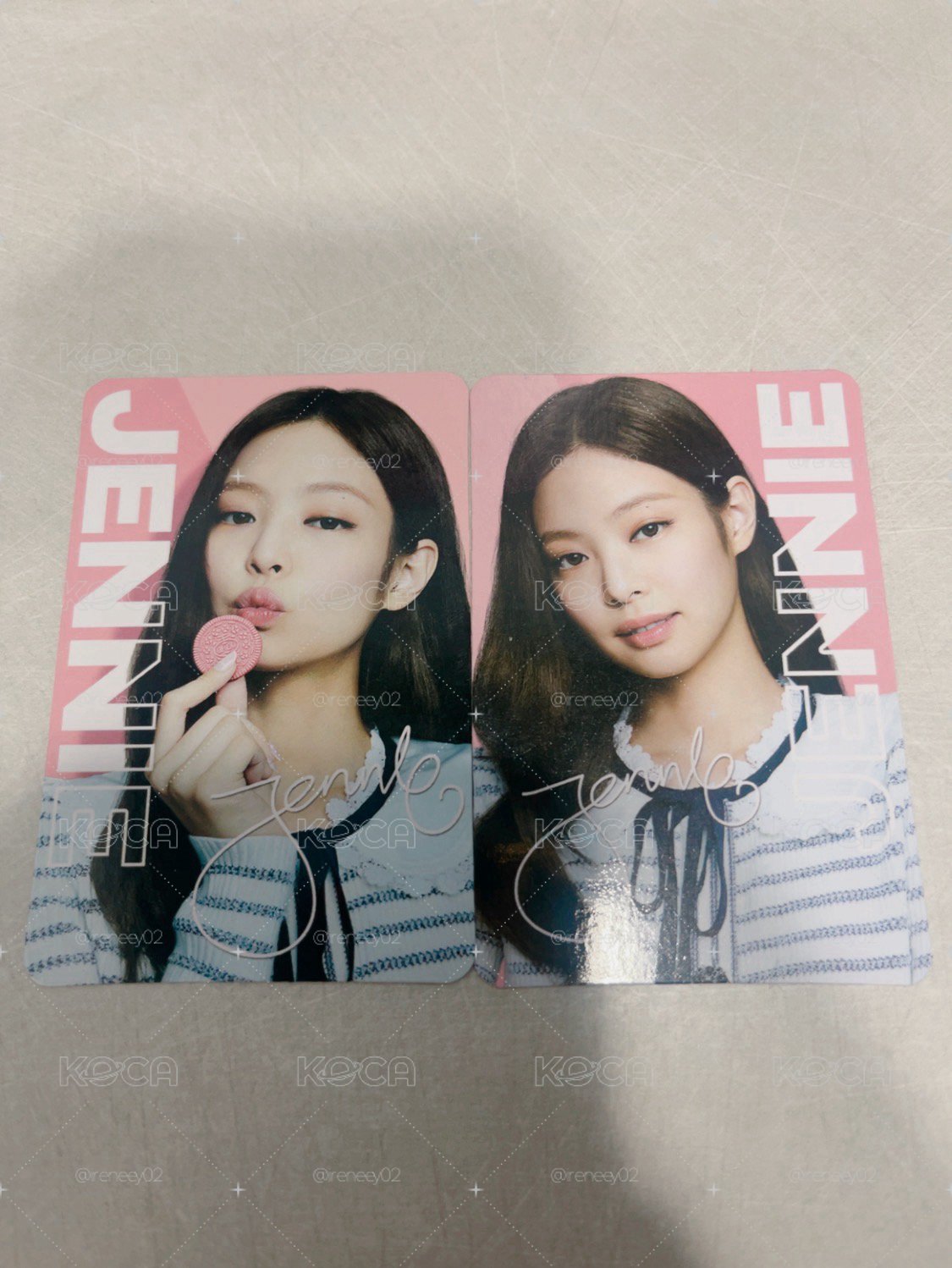 BLACKPINK OREO小卡