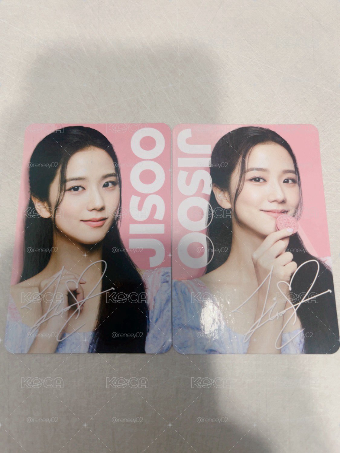 BLACKPINK OREO小卡
