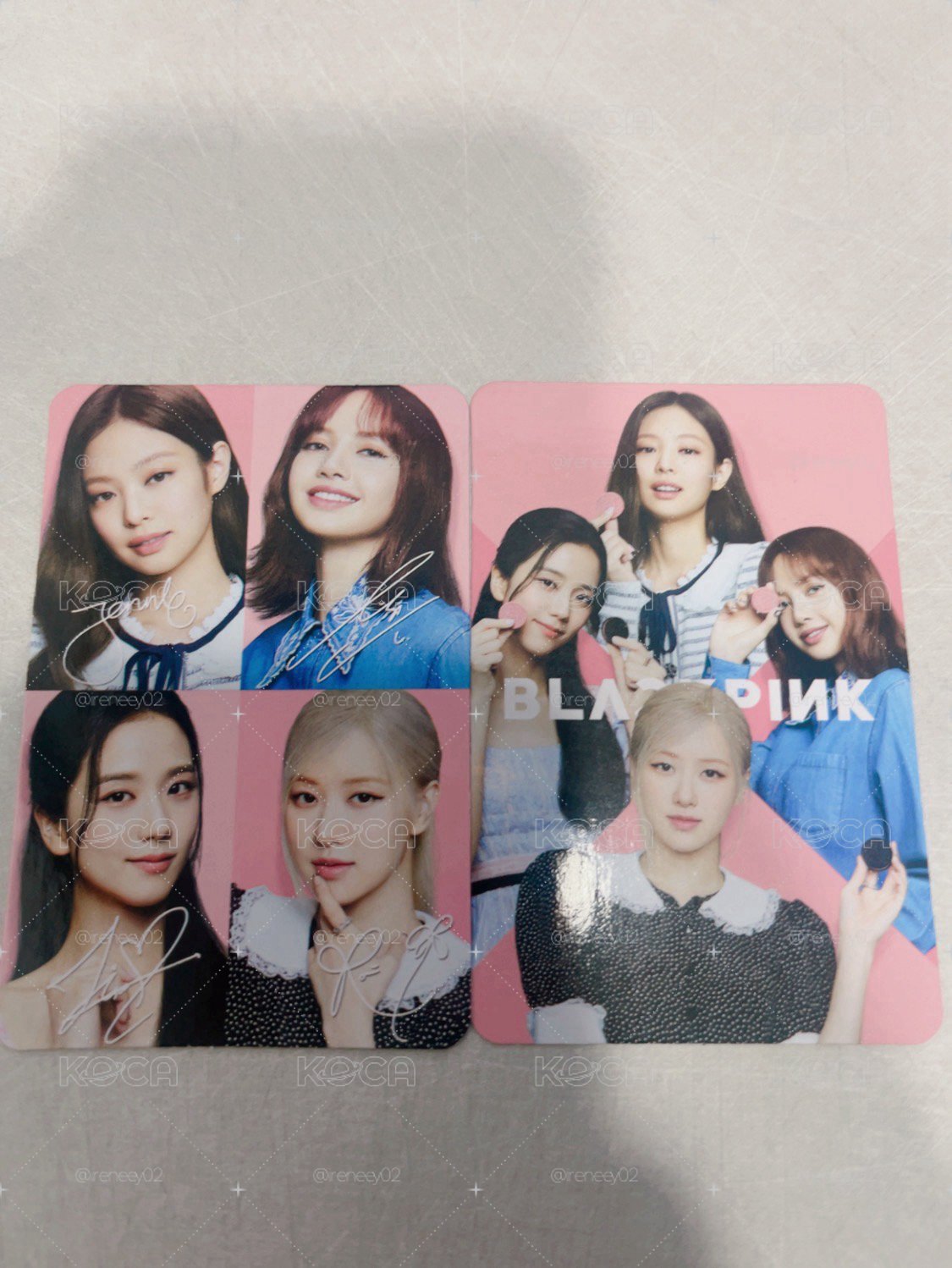 BLACKPINK OREO小卡
