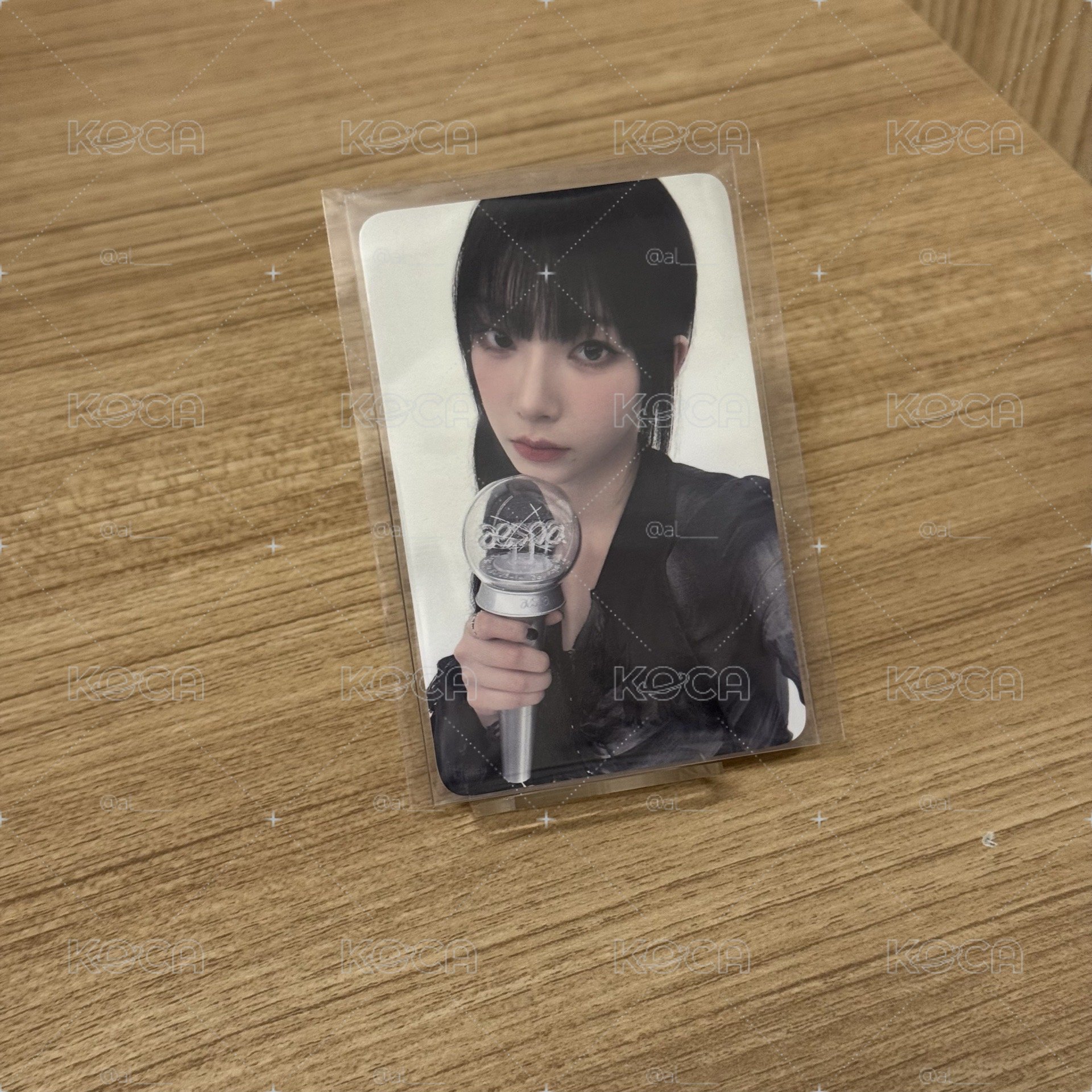 aespa Karina 手燈卡2.0柚