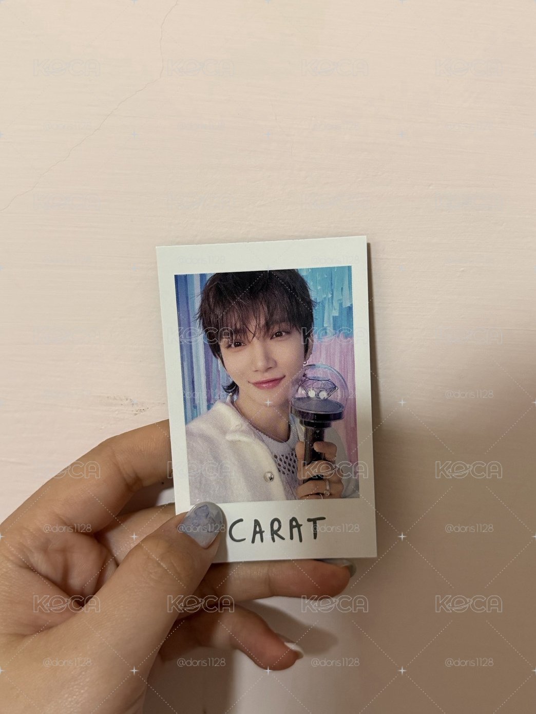 Seventeen Joshafm YAKUSOKU 拍立得