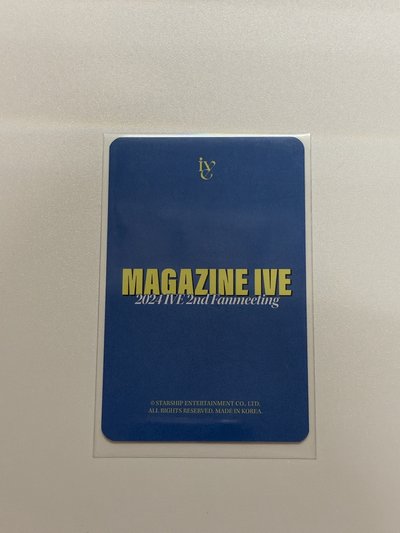 24’FM MAGAZINE 隨機卡 LIZ
