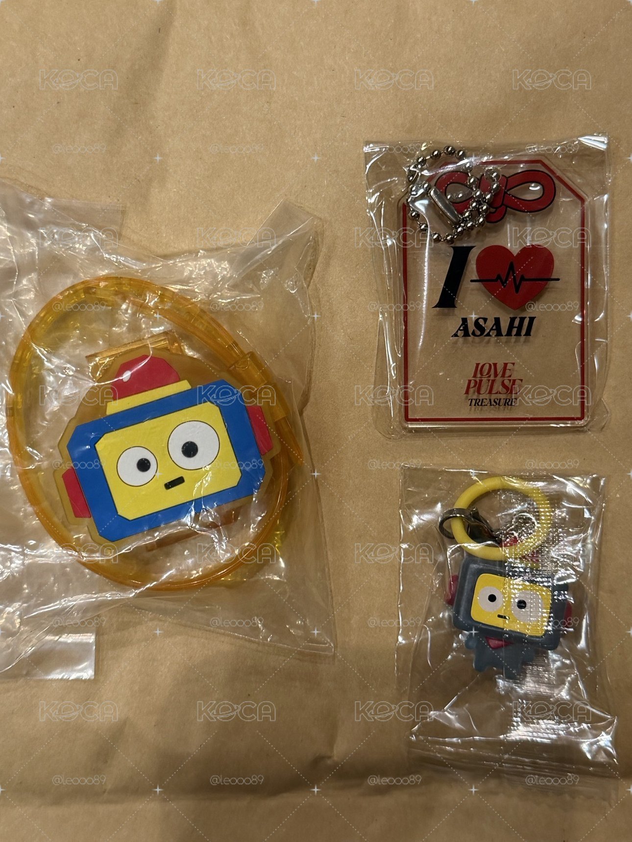 Treasure Asahi TRUZ 日本吊飾 扭蛋 發光手環