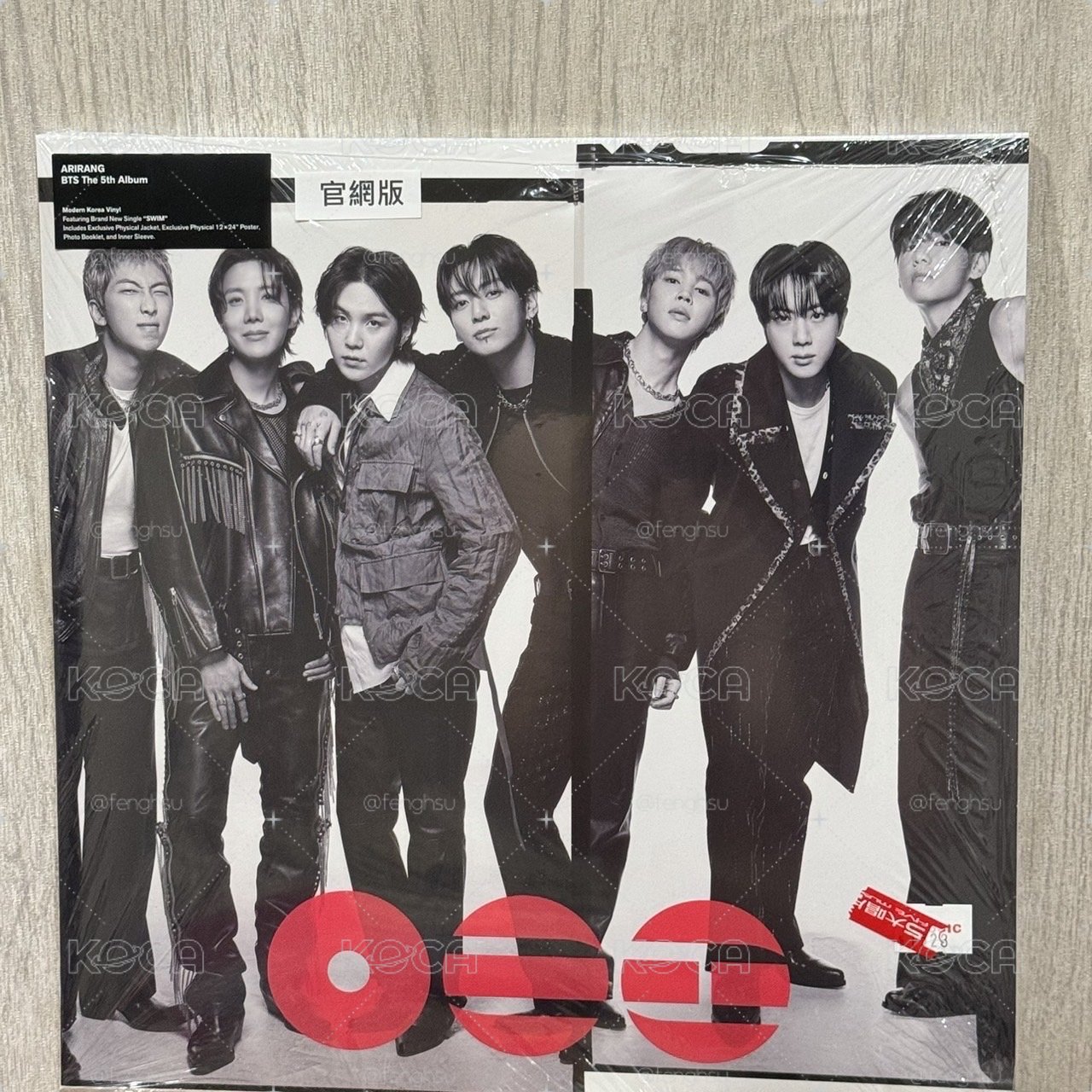 BTS ARIRANG黑膠-Modern Korea版