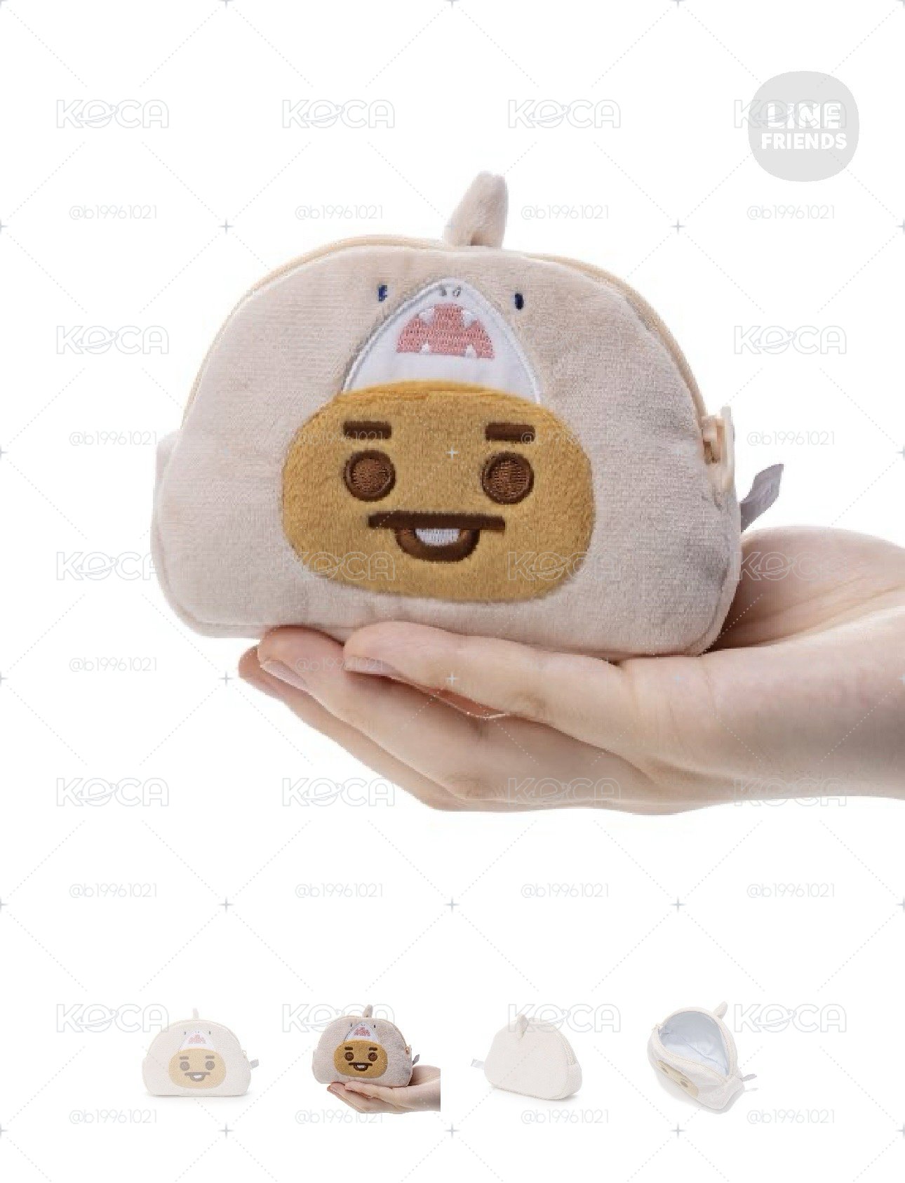 BT21 Baby 零錢包 日限 海底生物系列 Shooky