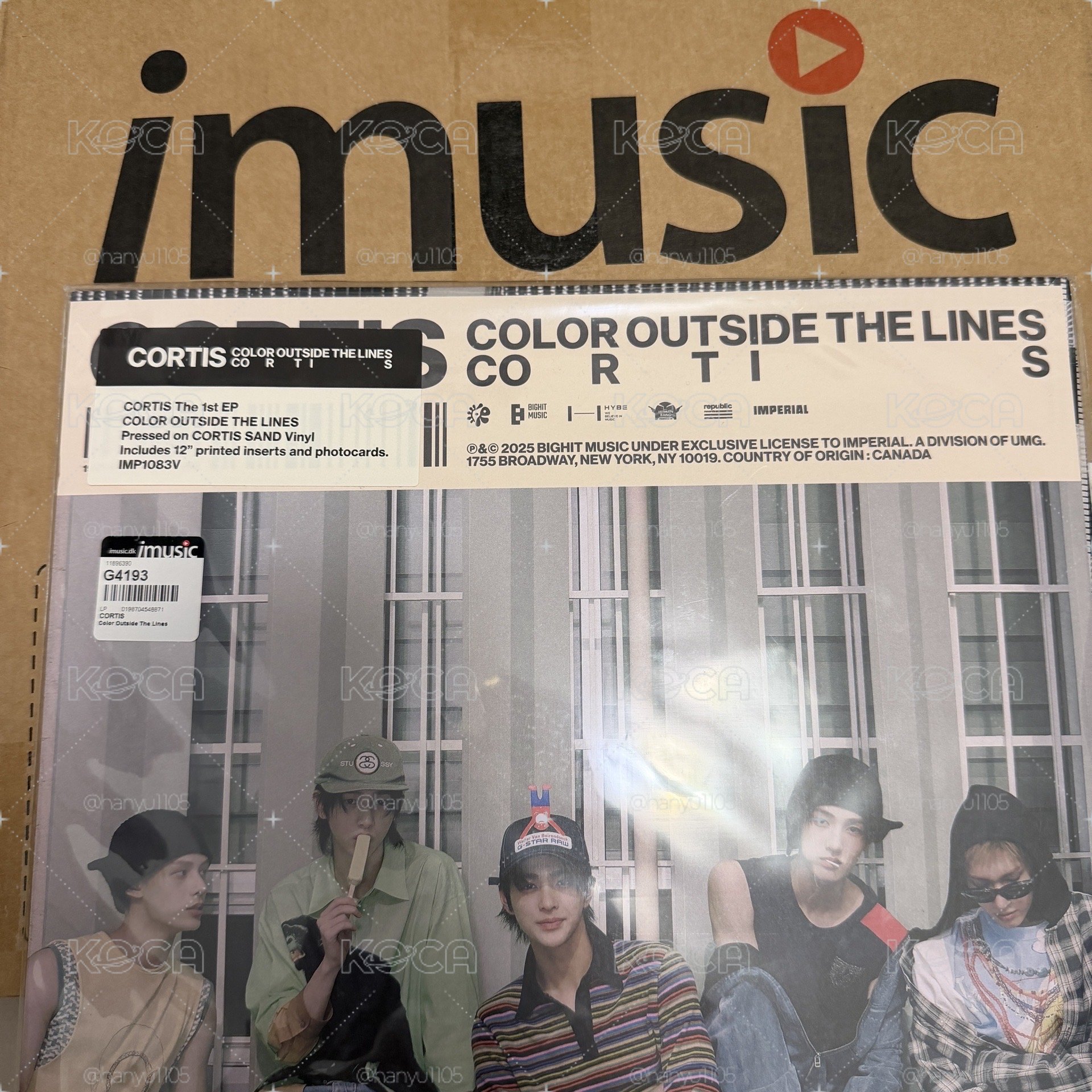 imusic 購入彩膠