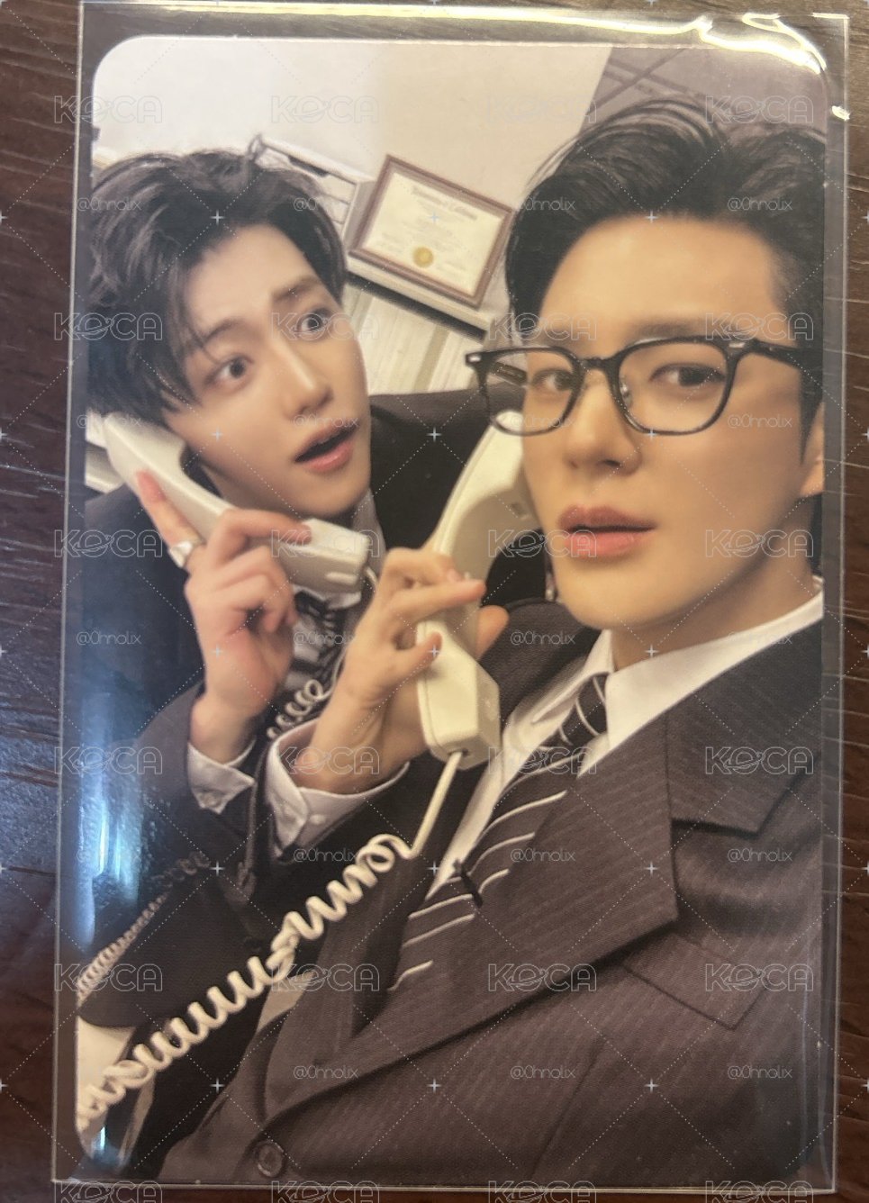 NCT JNJM BOTH SIDES 專輯卡 雙人卡