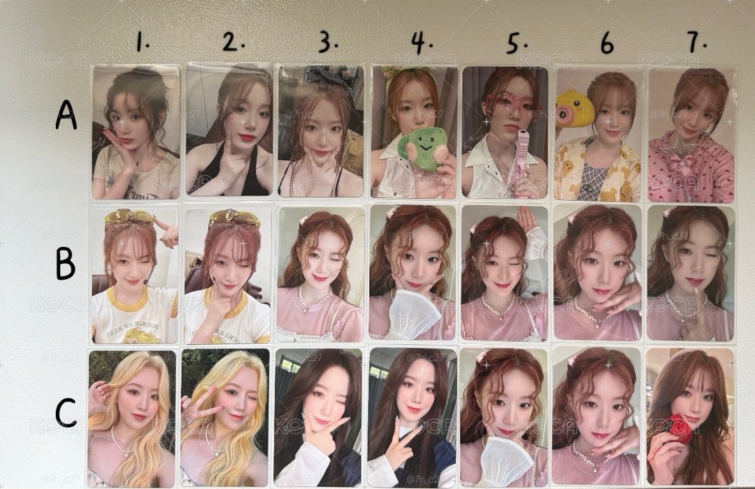 《生病急用錢😷》i-dle 舒華 特典卡