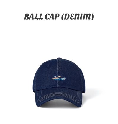 BTS防彈 單寧棒球帽Ball Cap（DENIM）