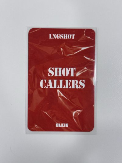 LNGSHOT｜艾麗 青島簽售入場卡 團卡