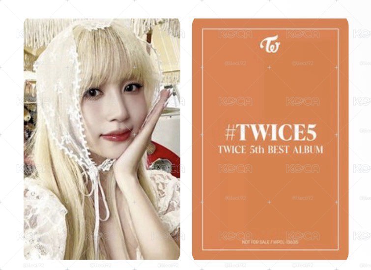 TWICE Mina #TWICE5 絕美金髮頭紗咪
