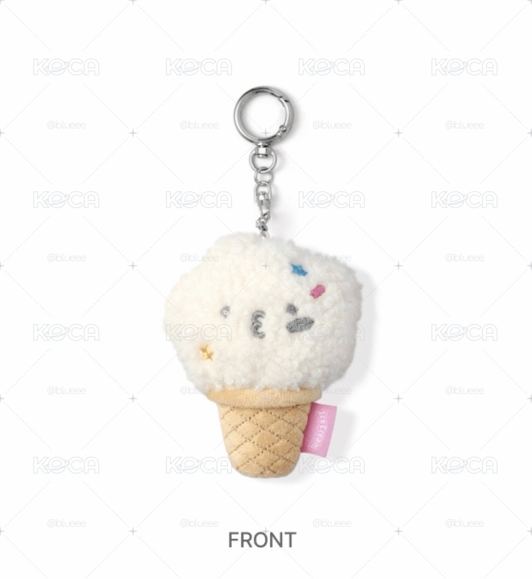 ice cream Miniteen PPYOPULI face keyring woozi 知勳 甜筒 現貨