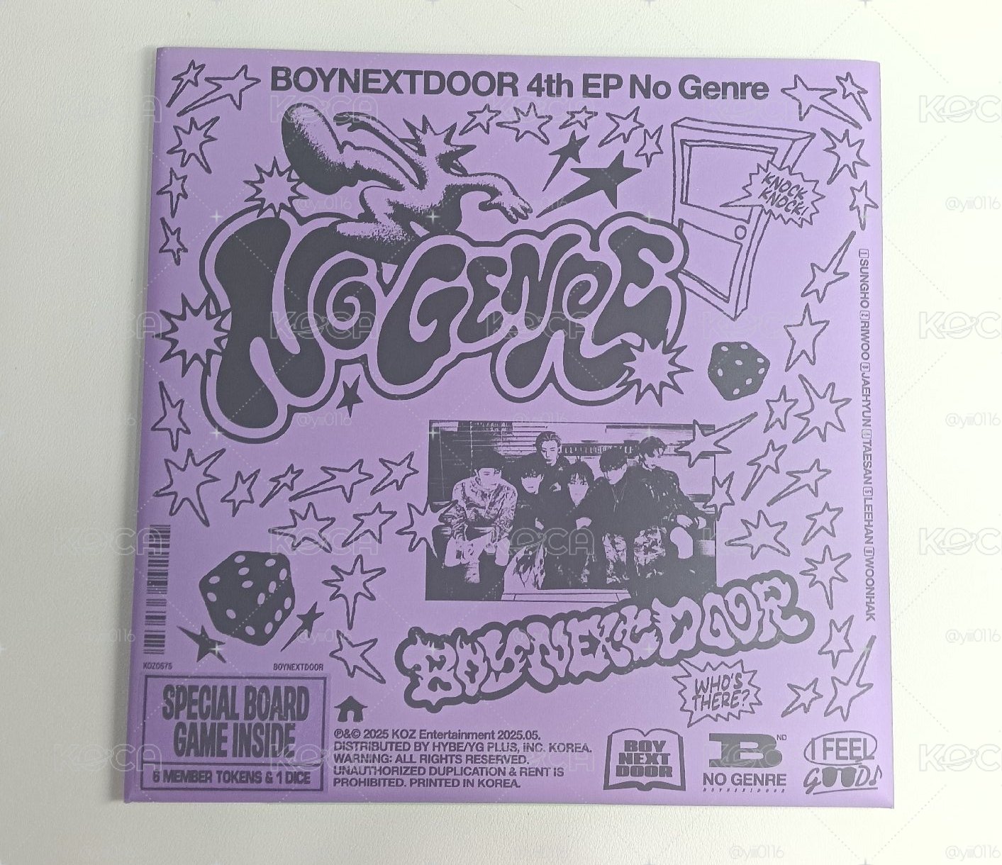 No Genre 單封 李常赫