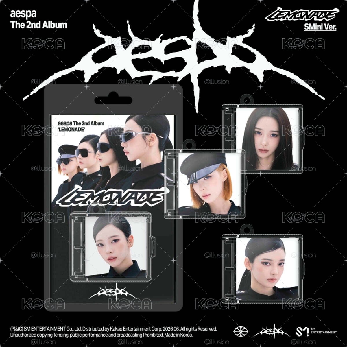 aespa 正規二 SMini Ver. 電子專