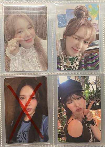 ⭐️現貨 Red Velvet Wendy小卡