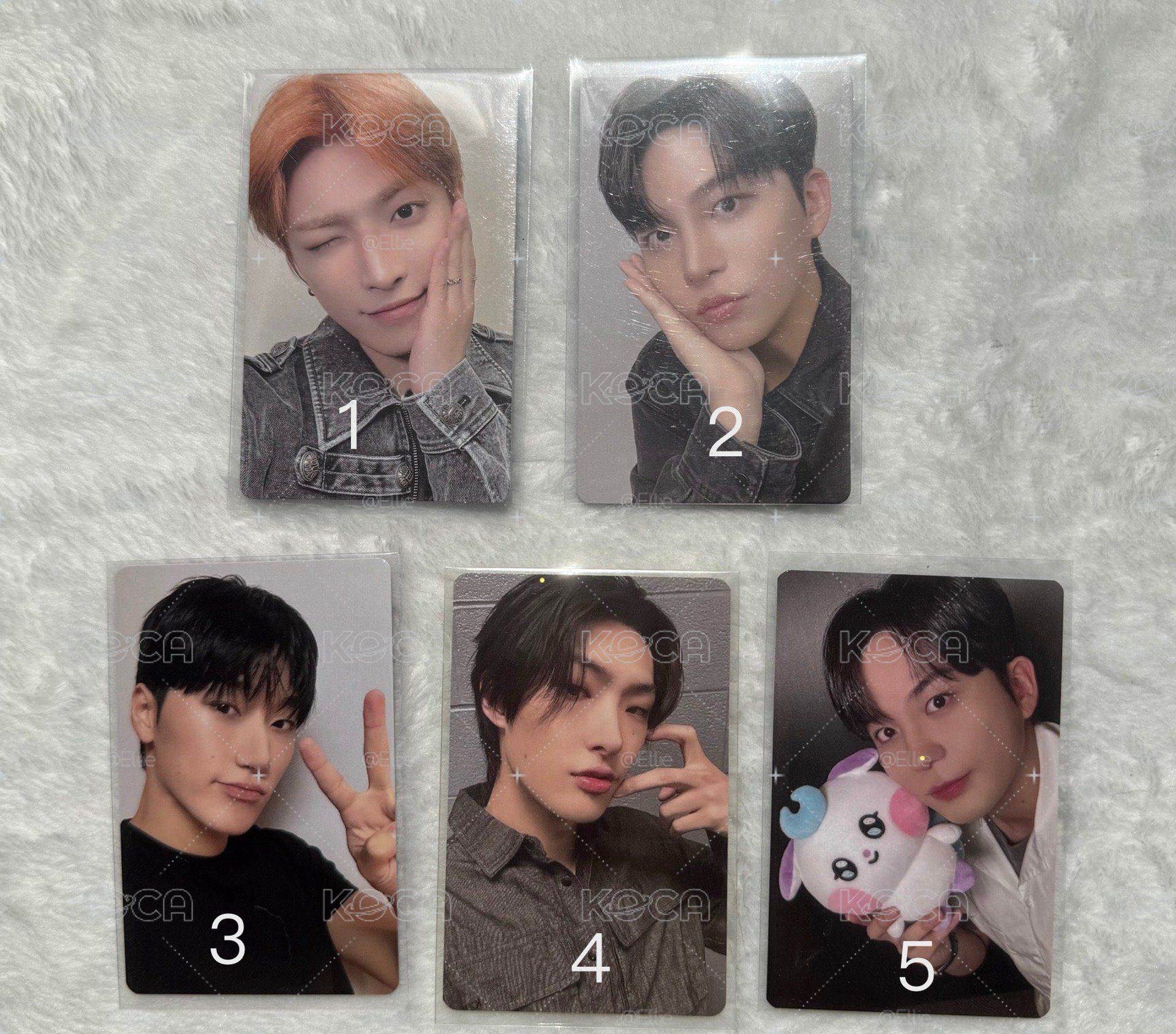 ATEEZ 各種小卡