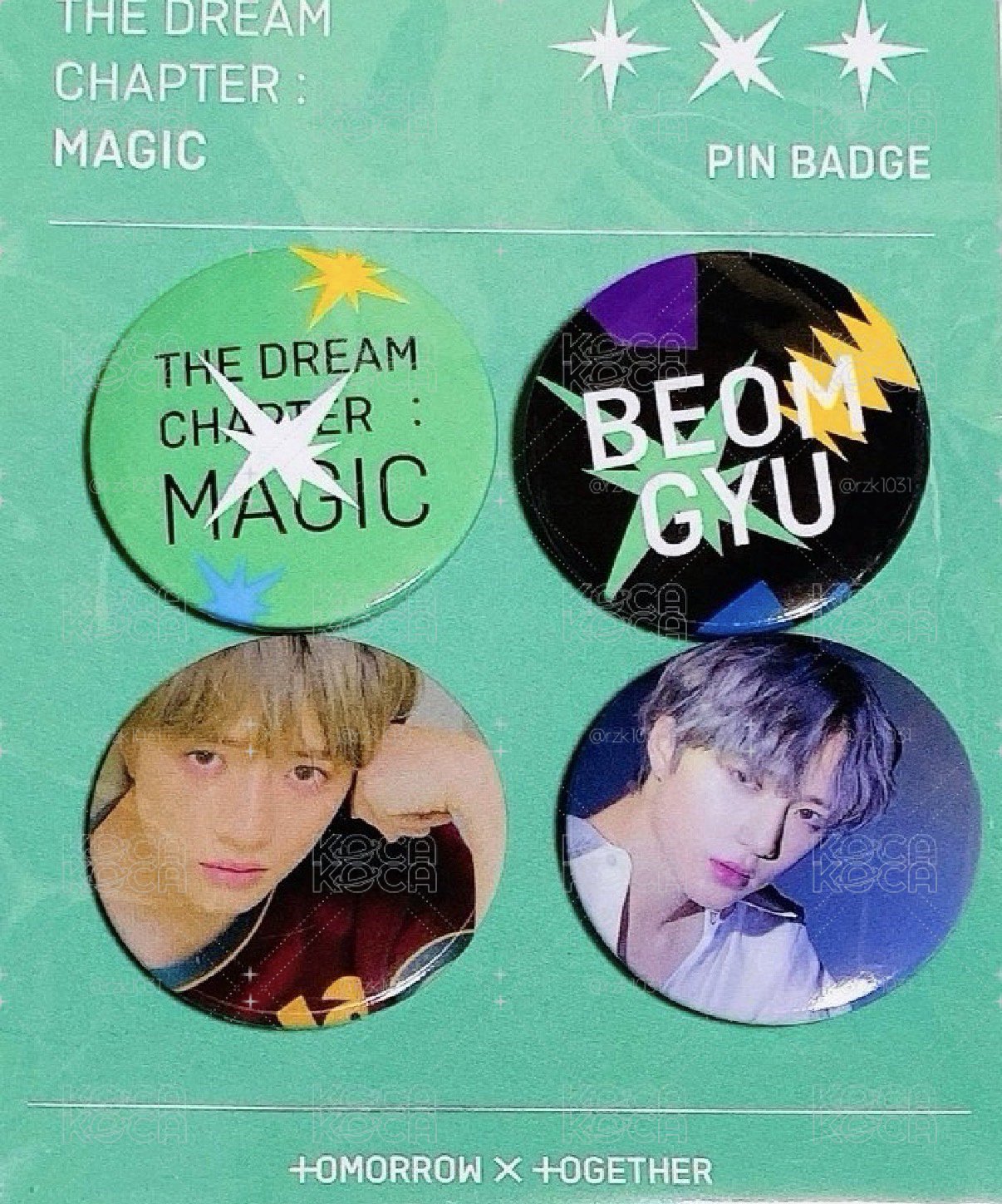 🧁magic 正一圭徽章組 早期