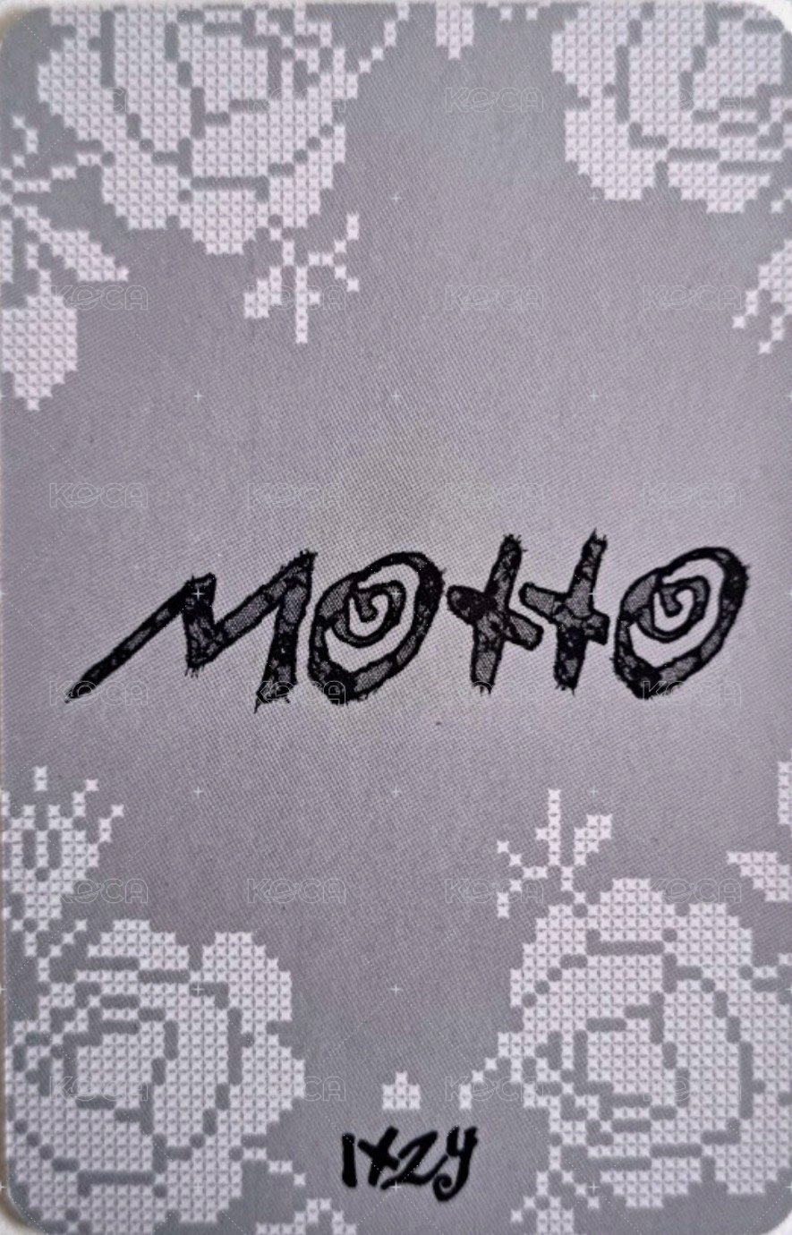Motto 快閃店 隨機卡  背面