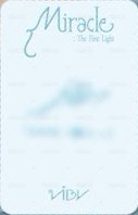 Miracle : The First Light VIBY ver. 專輯卡  背面