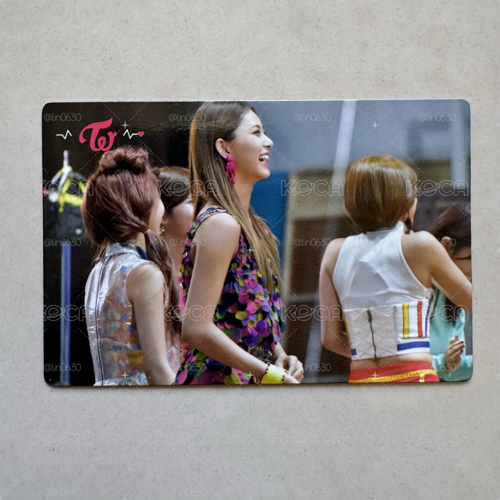 TWICE 子瑜 signal 打歌卡