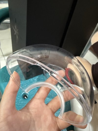 二代手燈小盤 二手（ 有損 無付電池）