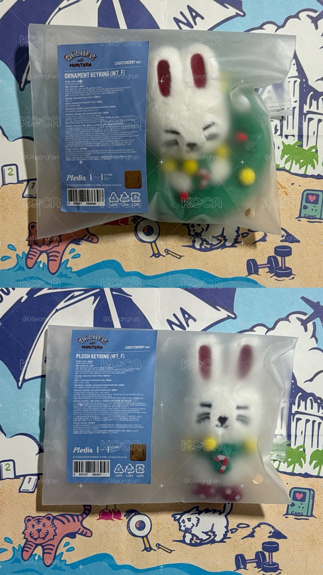 🍒喆/哲 holiday 聖誕娃