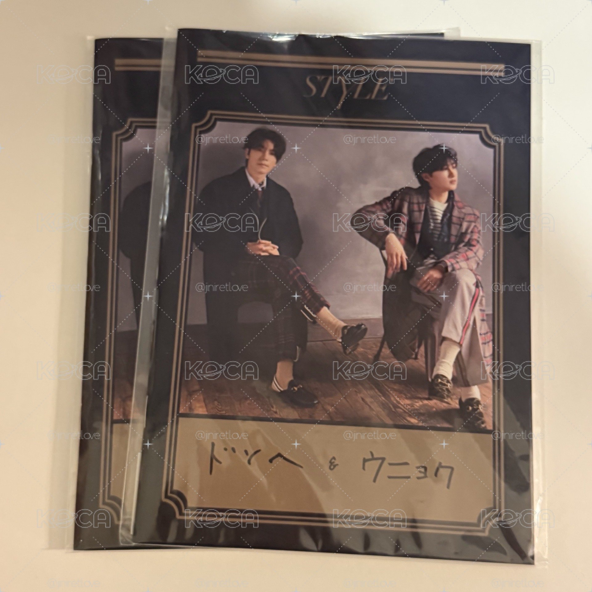 D&E STYLE 三張專