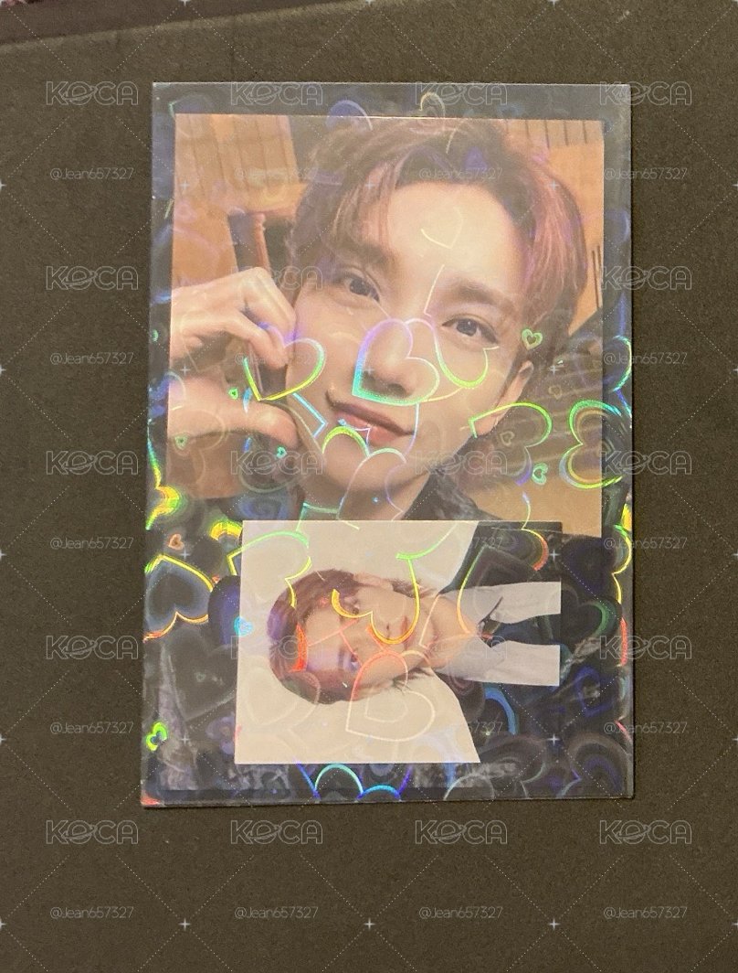  Seventeen Joshua  洪知秀 八期會員 證件照 小卡