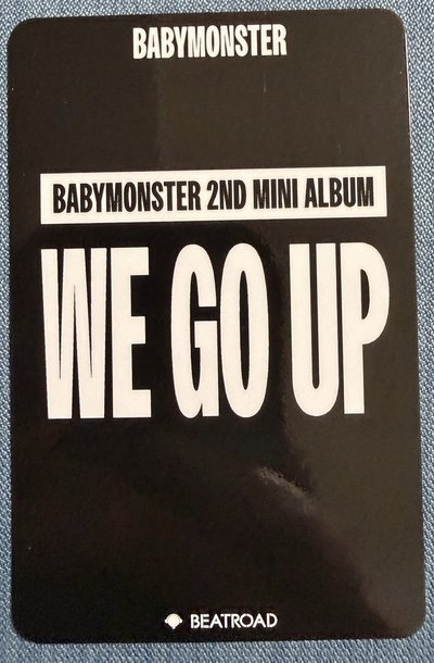 WE GO UP br 線下 b ver 幸運卡 茶 Rora