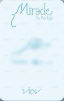 Miracle : The First Light 單封 專輯卡  背面