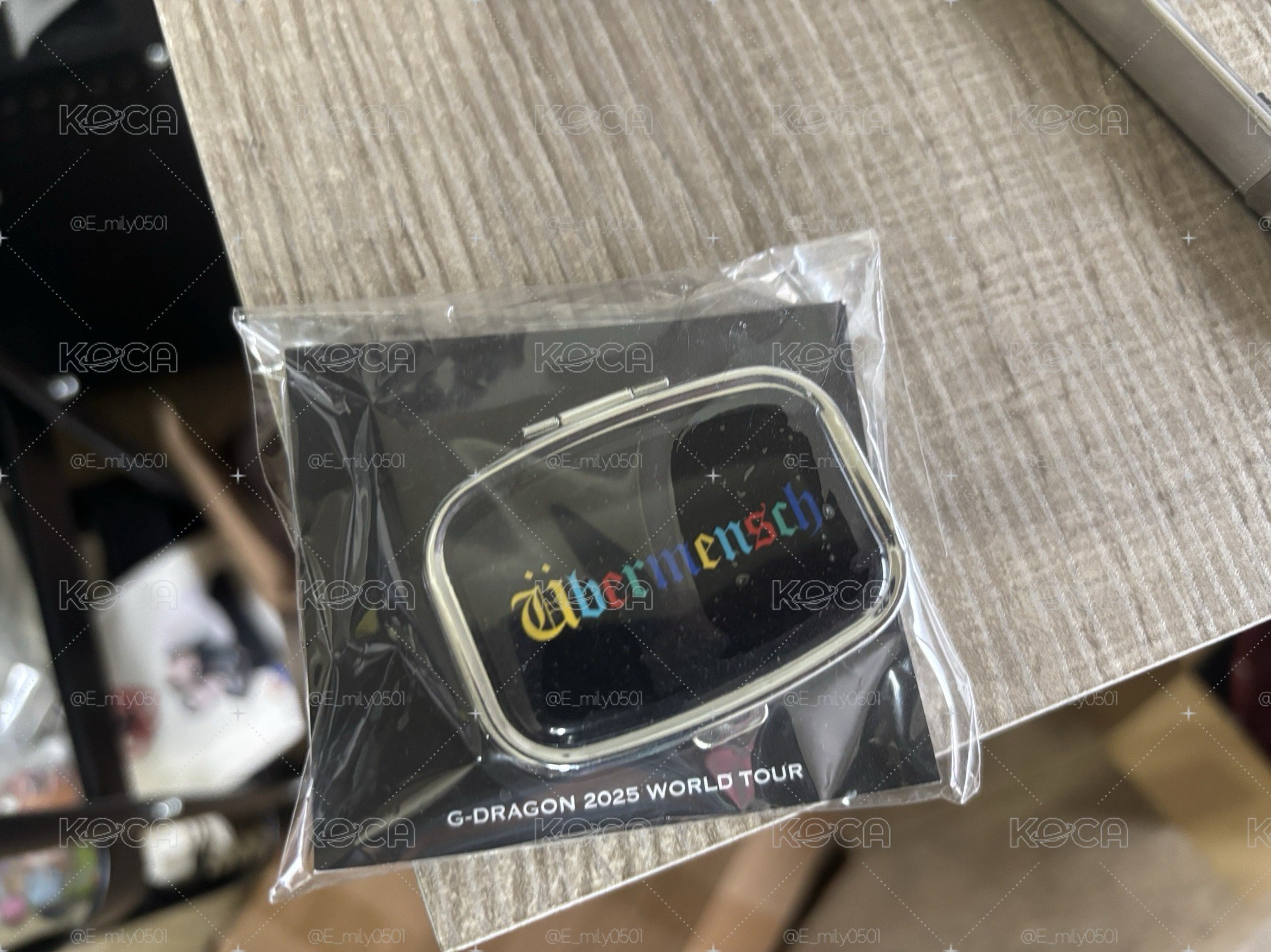 權志龍韓國末場收納盒