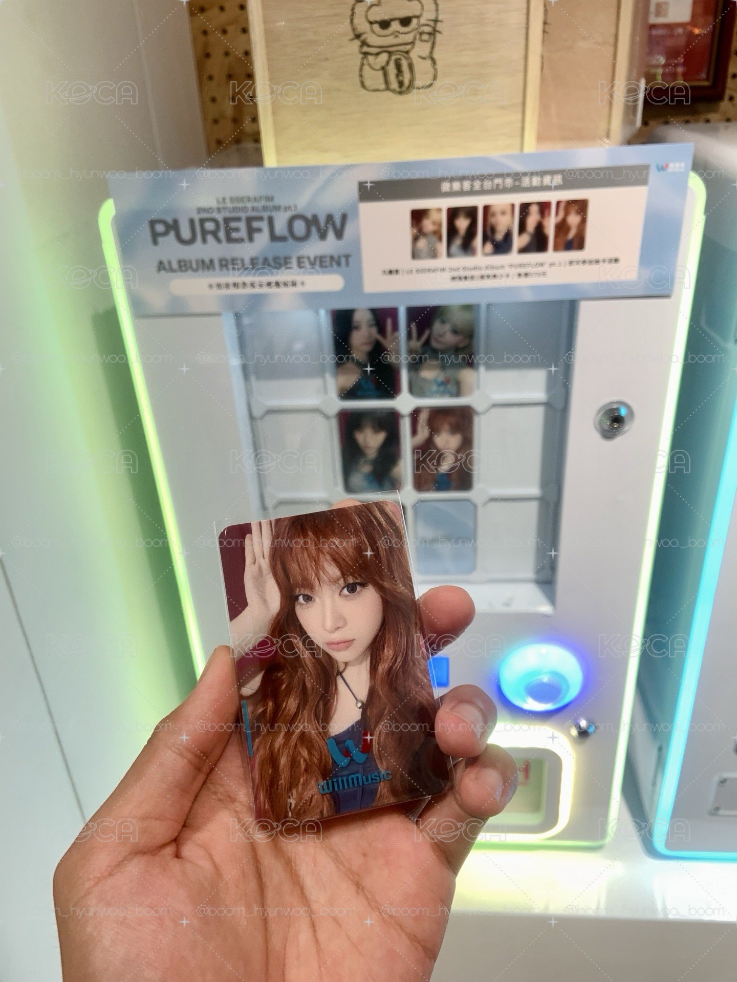PUREFLOW 微樂客特典卡 兔耳採
