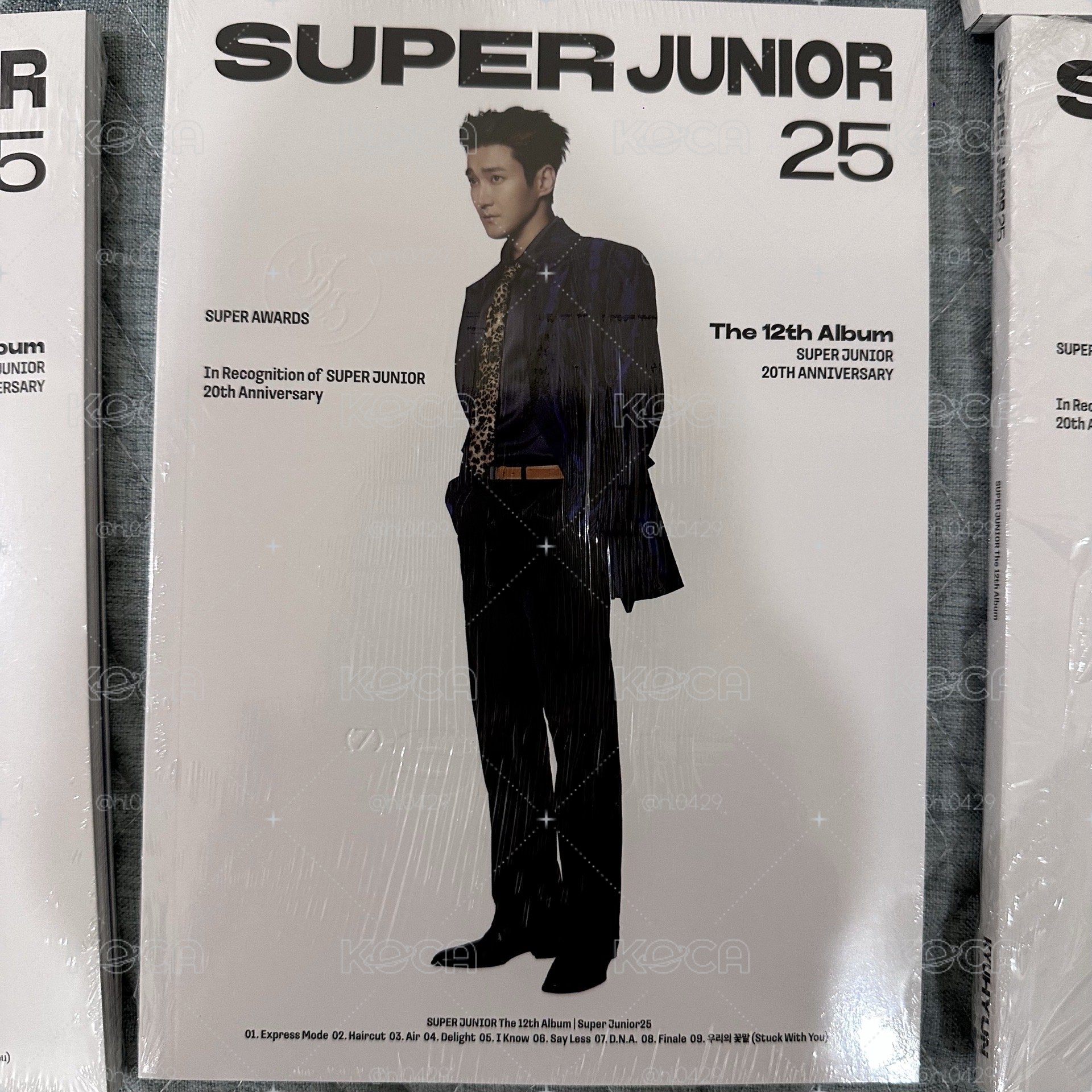 SUPER JUNIOR 25 [12TH ALBUM] (PHOTOBOOK版) 台北簽售特典 全新未拆