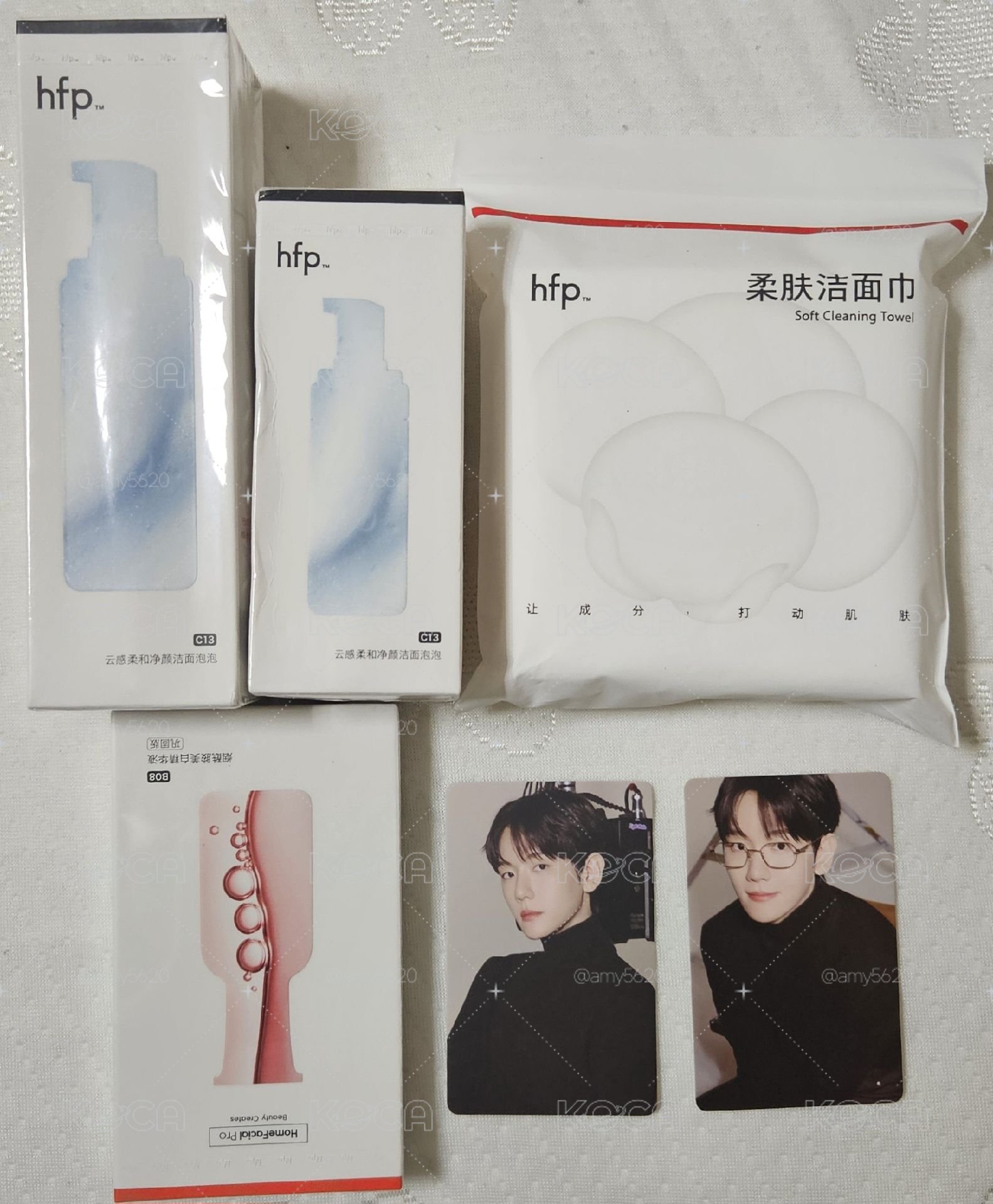 伯賢HFP潔面泡泡組(光曜小卡)拆售