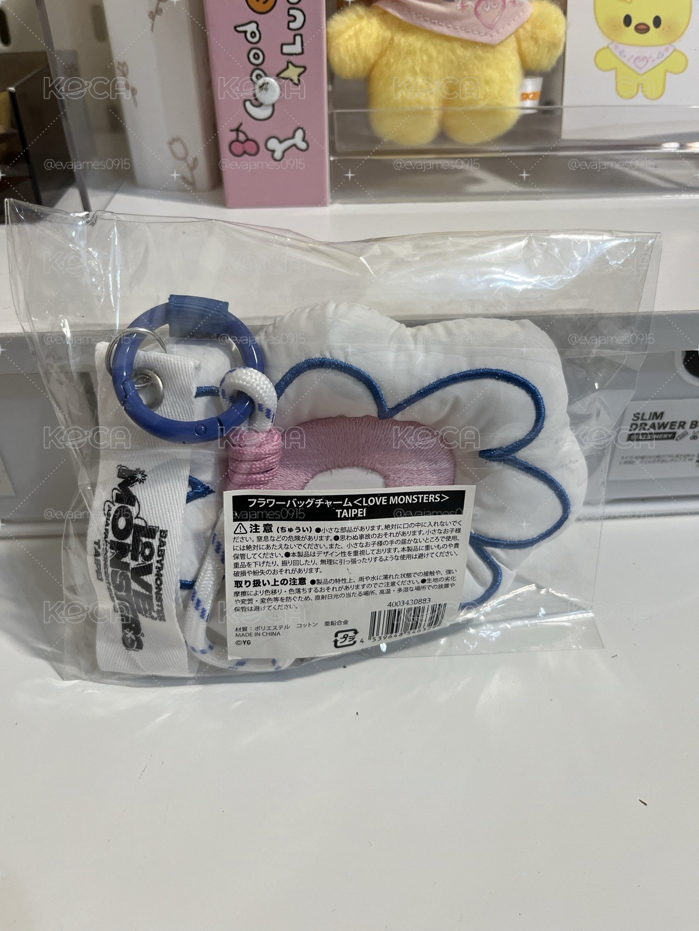 台北限定花花吊飾
