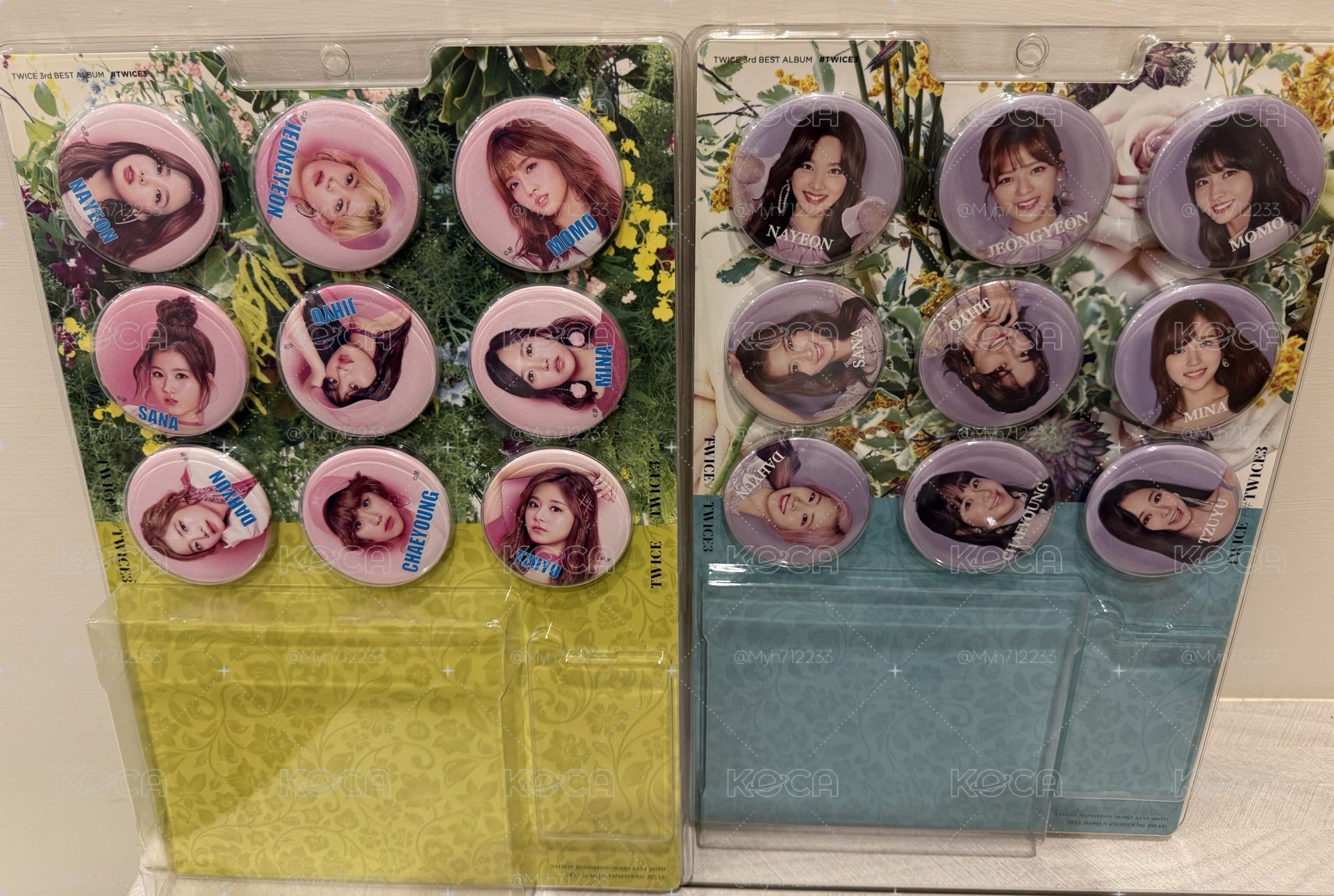 日專#TWICE 3徽章組