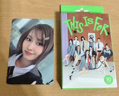 正規四 Polaroid ver. 專輯卡 For ver. 隨機卡