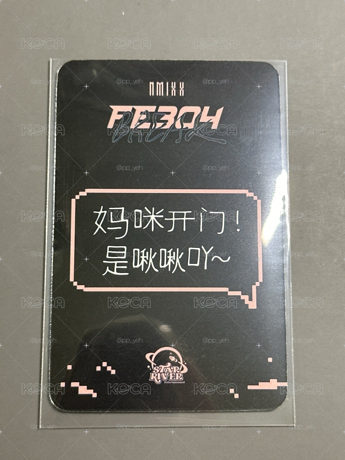 NMIXX sr兔子髮帶友（中文卡背）