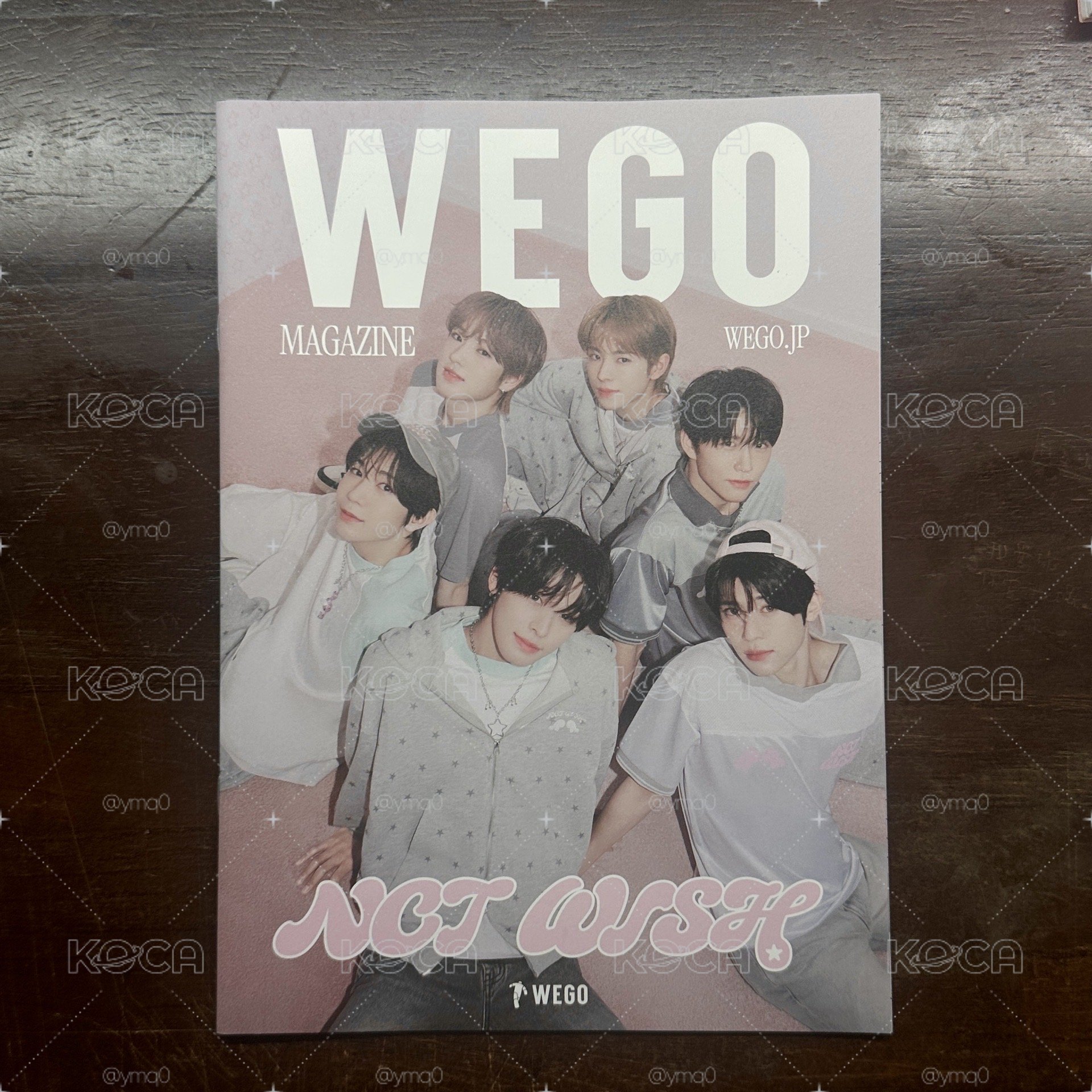 nct wish wego聯名雜誌