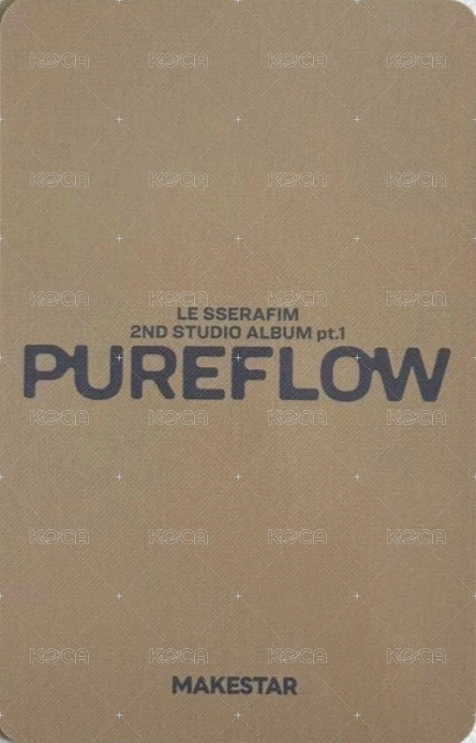 PUREFLOW ms 迷你相機 特典卡 Black ver. 背面