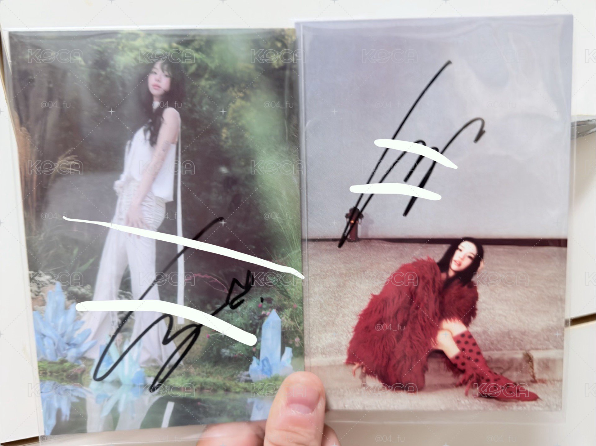 彩瑛迷13 迷14美版親簽